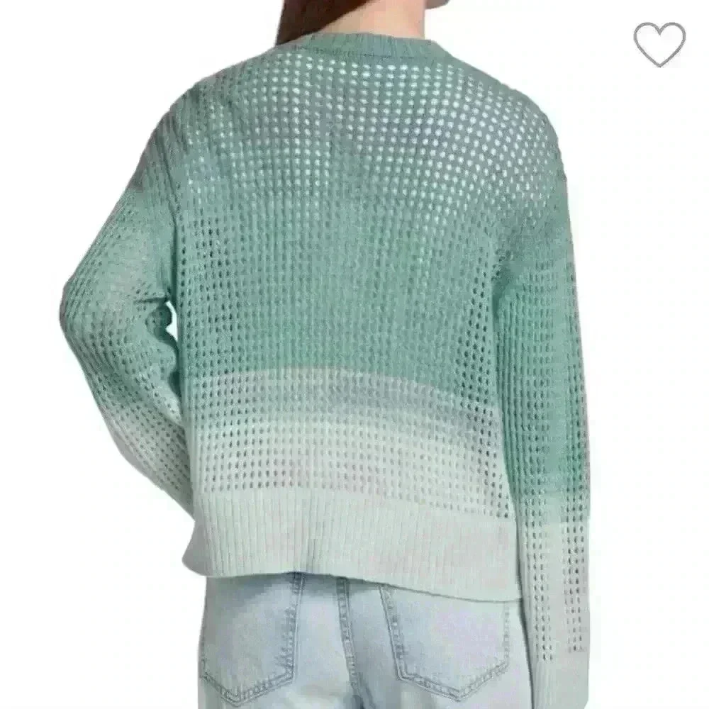 NWT ATM ANTHONY THOMAS MELILLO
Gradient Open-Knit Cardigan Amalfi Combo Sz M - Picture 2 of 8